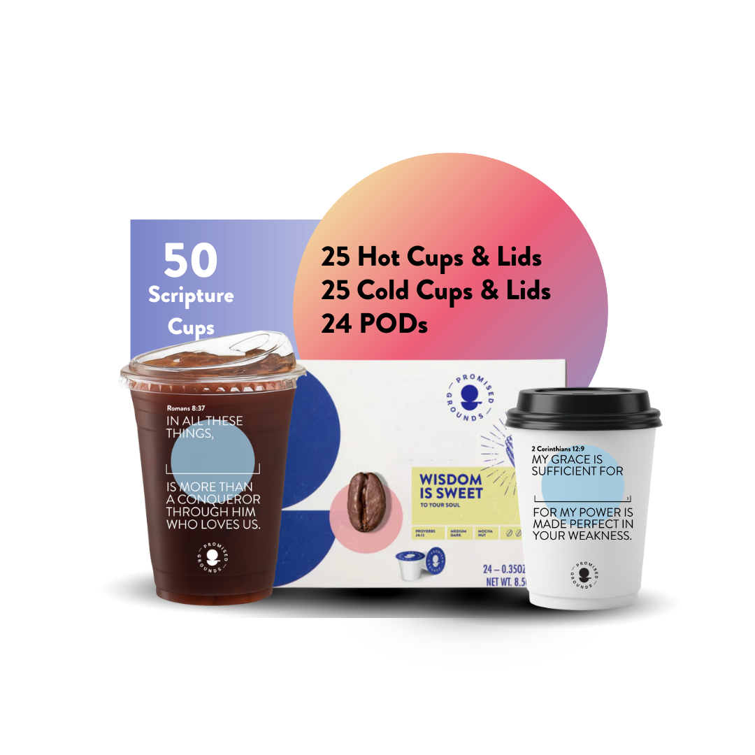 Blue Series - 50 Cups (25 hot/25 cold) Brew Bundle - Promised Grounds