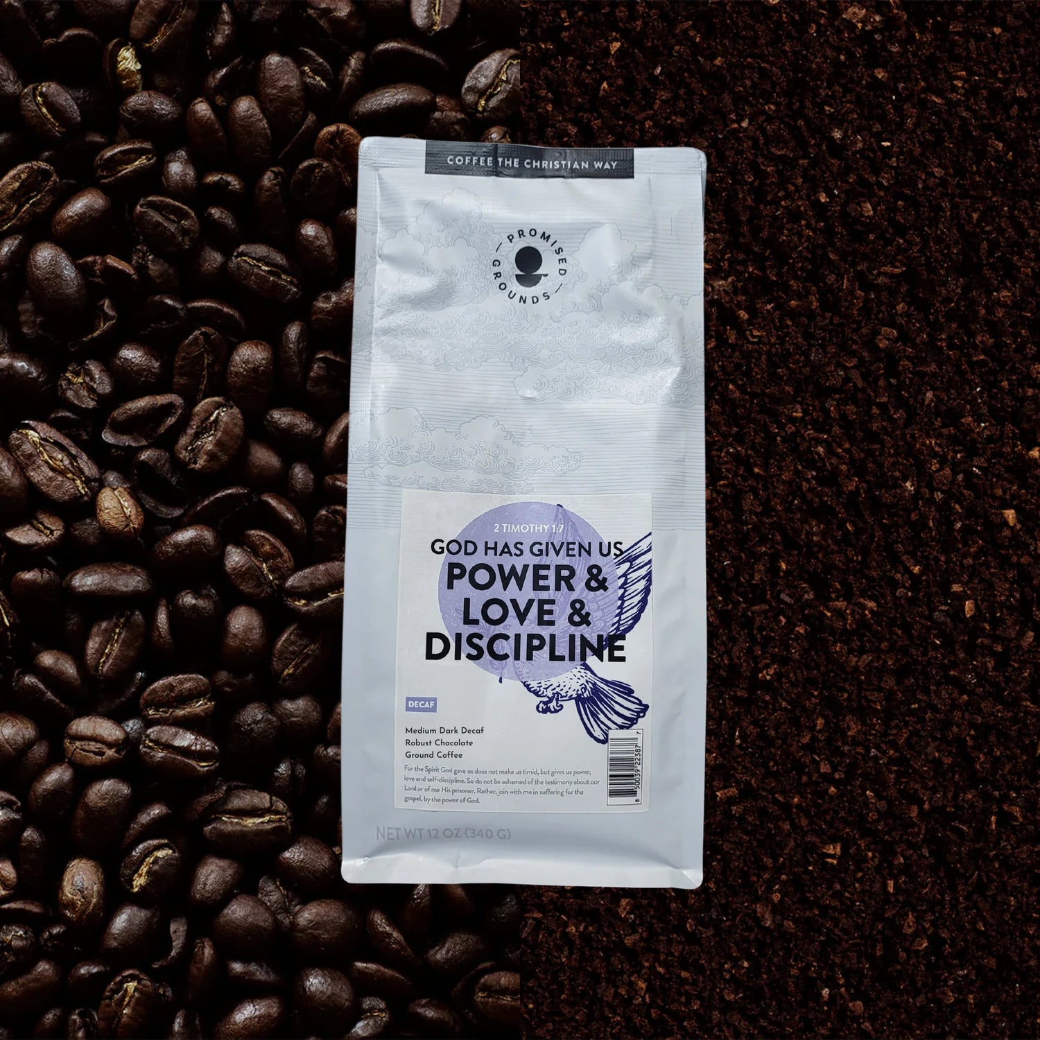 12oz Coffee + 25 Scripture Cups – Brew & Serve with Faith
