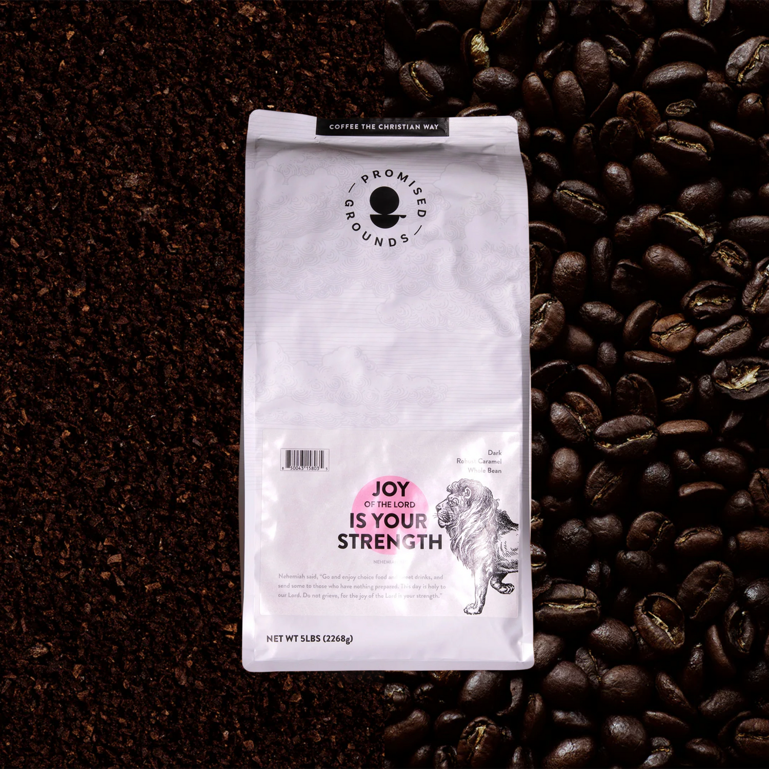 Nehemiah 8 Dark Roast – Strong Coffee, Strong Joy (5lb)