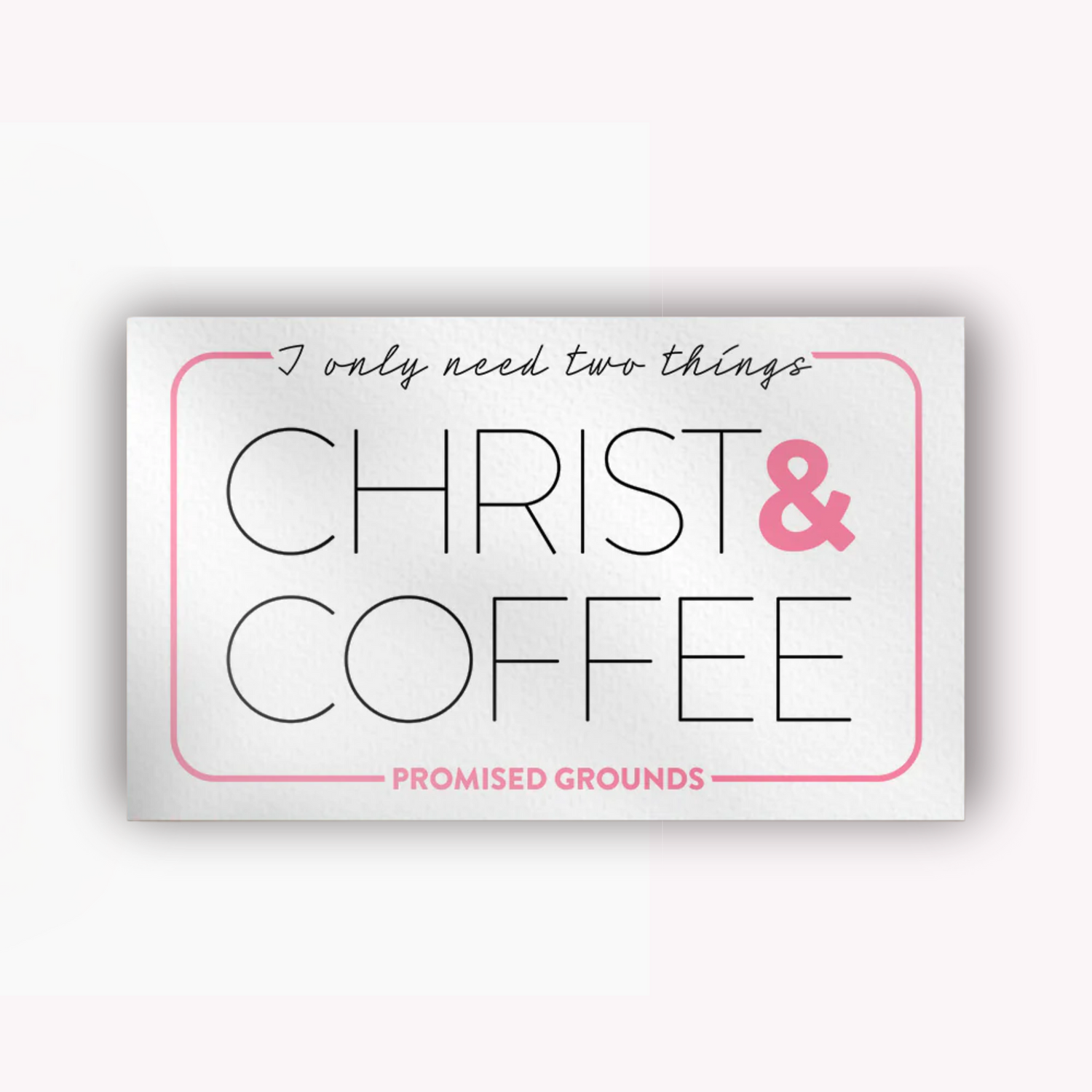 Coffee for Christ