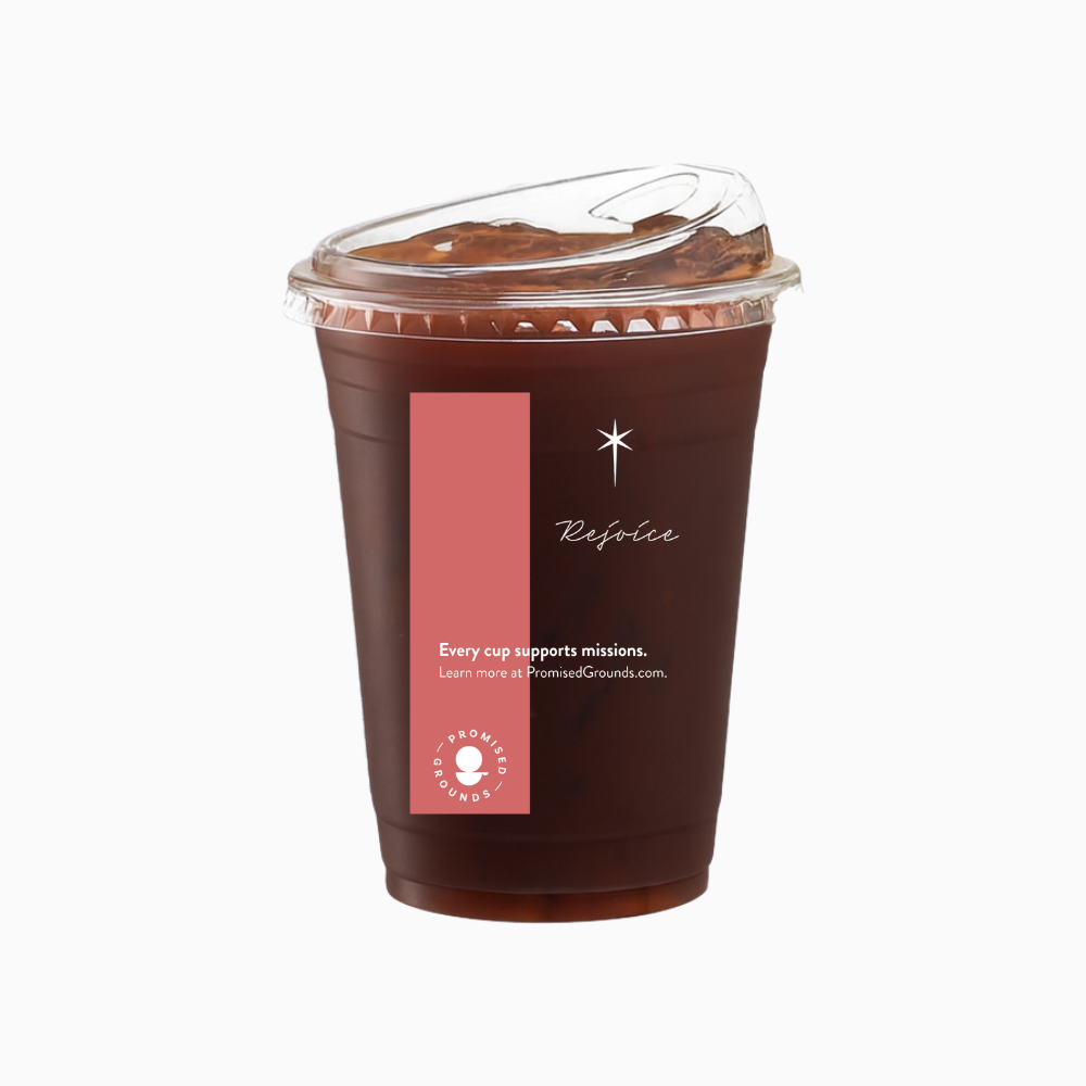 50 Holiday Plastic Scripture Cups & Lids 16oz (Christmas Edition)