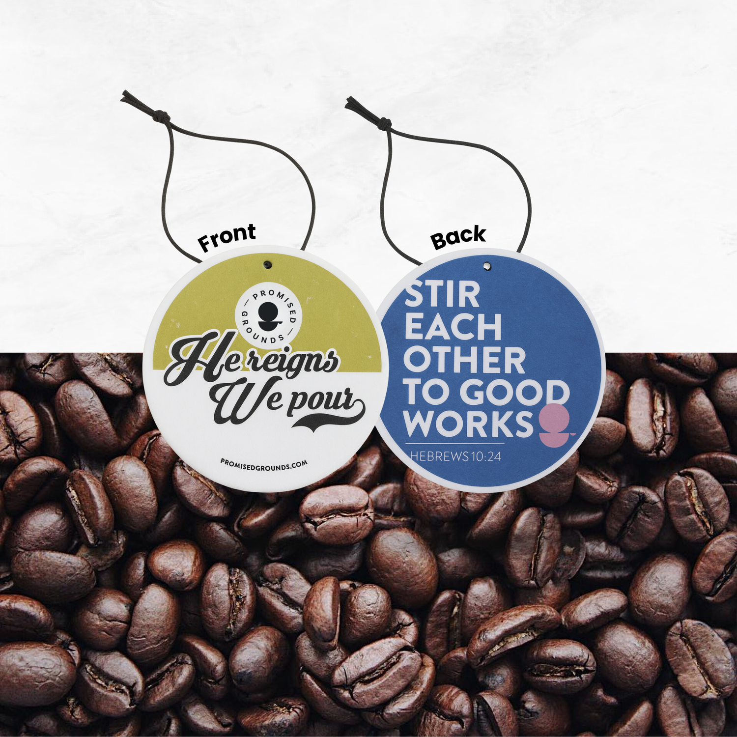 Coffee Scented Air Freshener – Hebrews 10:24 on Every Breeze