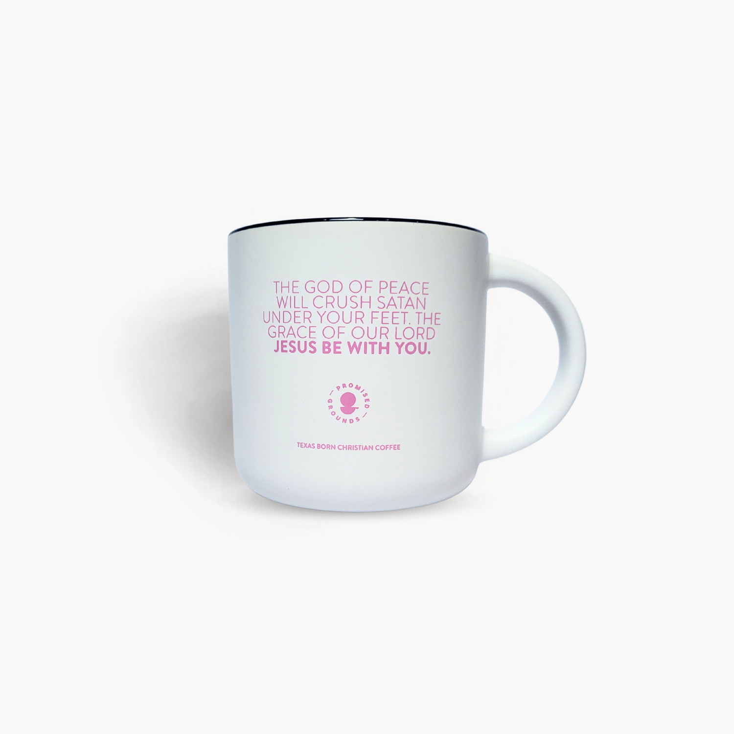 Crush Satan – Romans 16:20 Mug