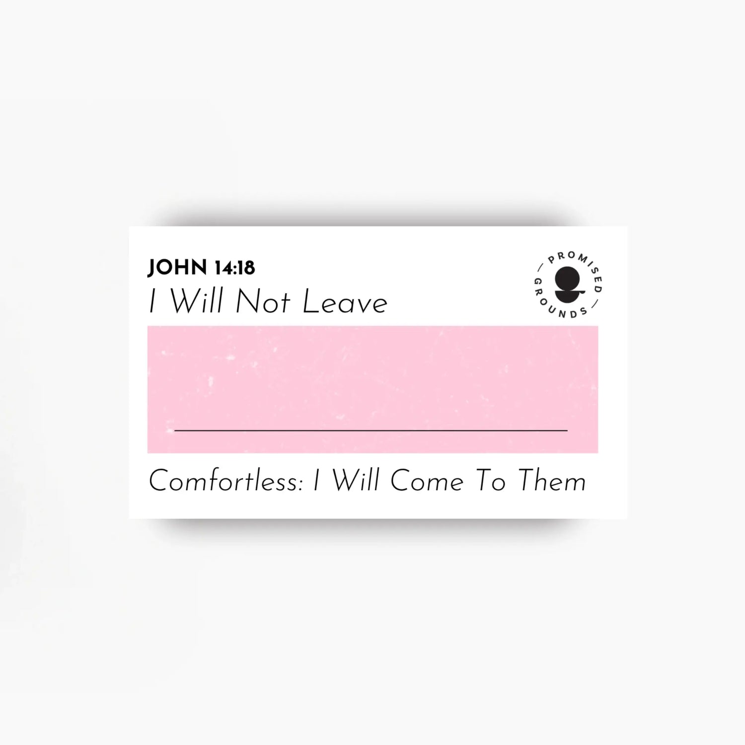 John 14:18 Customizable Scripture Magnet – 2
