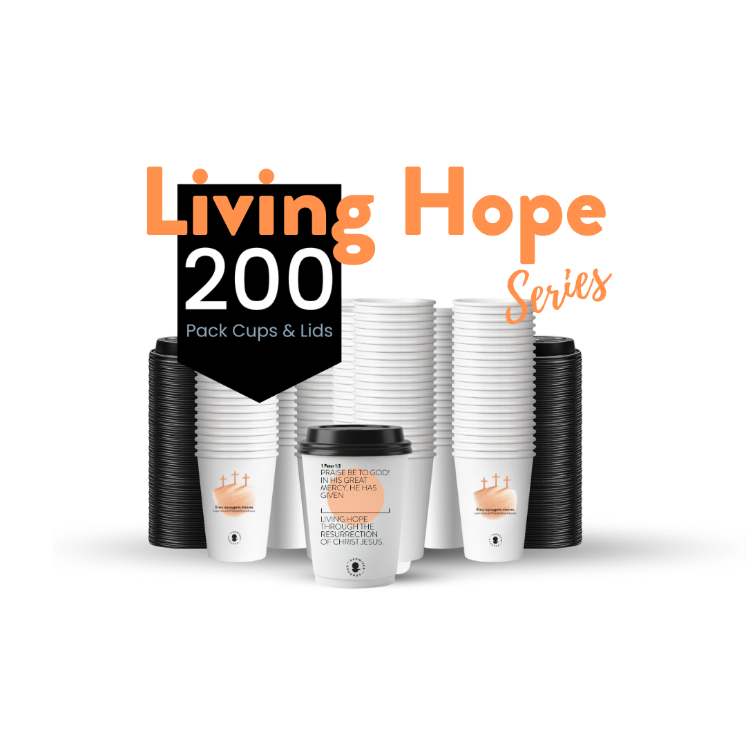 200 Scripture Coffee Cups - Living Hope Series - Promised Grounds