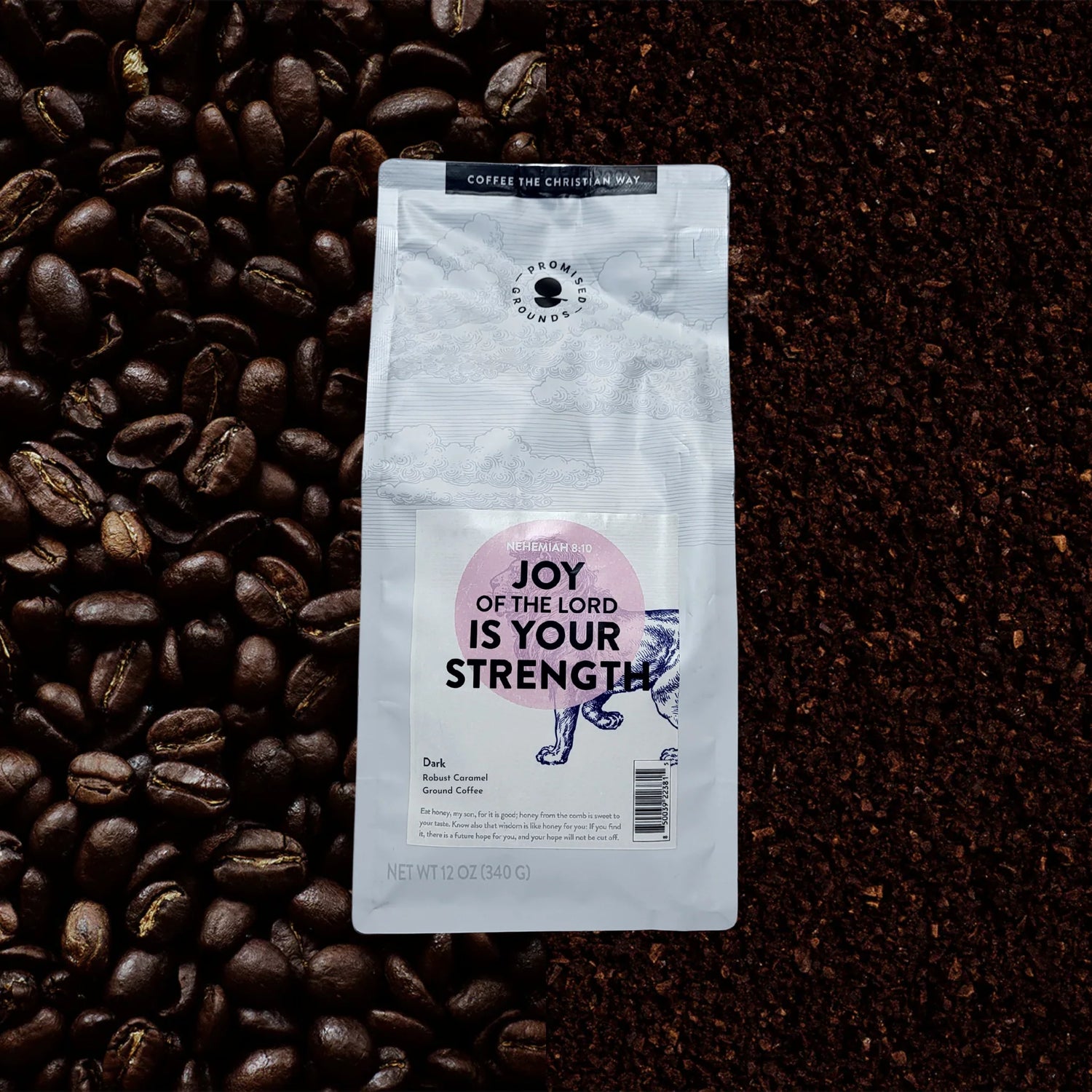 12oz Coffee + 25 Scripture Cups – Brew & Serve with Faith