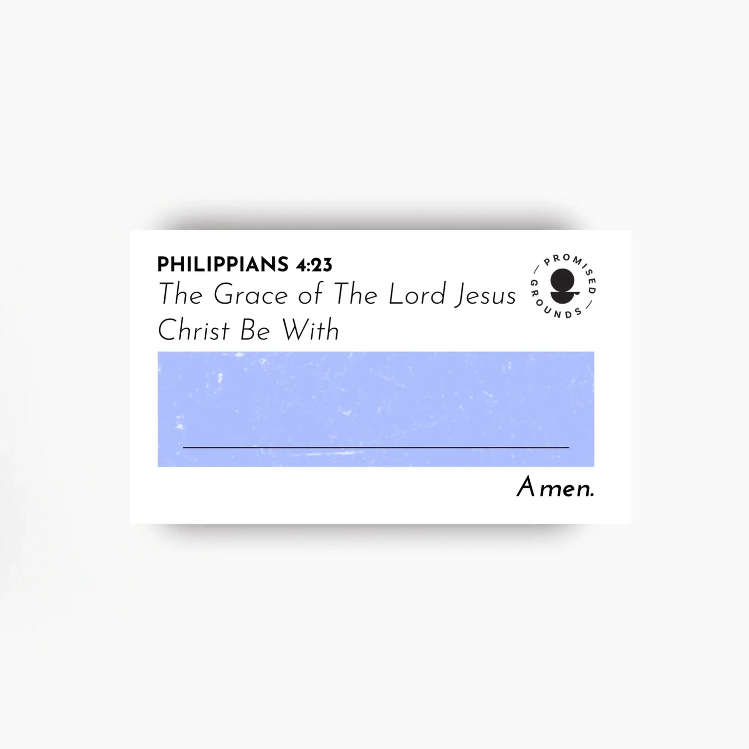 Philippians 4:23 Customizable Scripture Magnet – 2