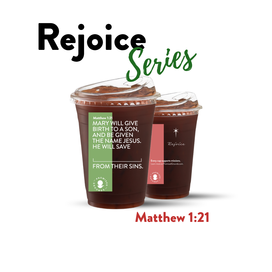 Rejoice Series - Plastic Scripture Cups & Lids - Promised Grounds