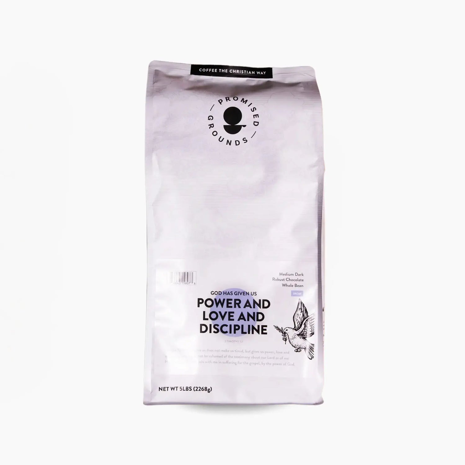 2 Timothy 1:7 Decaf Roast – Bold Flavor (5LB)