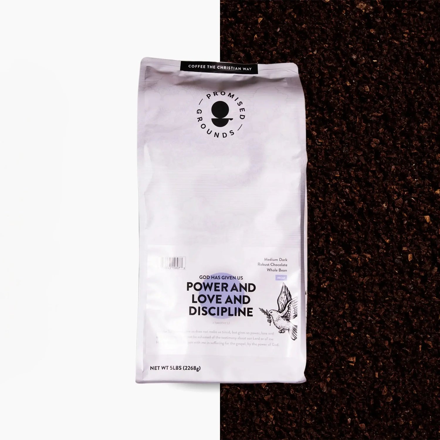 2 Timothy 1:7 Decaf Roast – Bold Flavor (5LB)