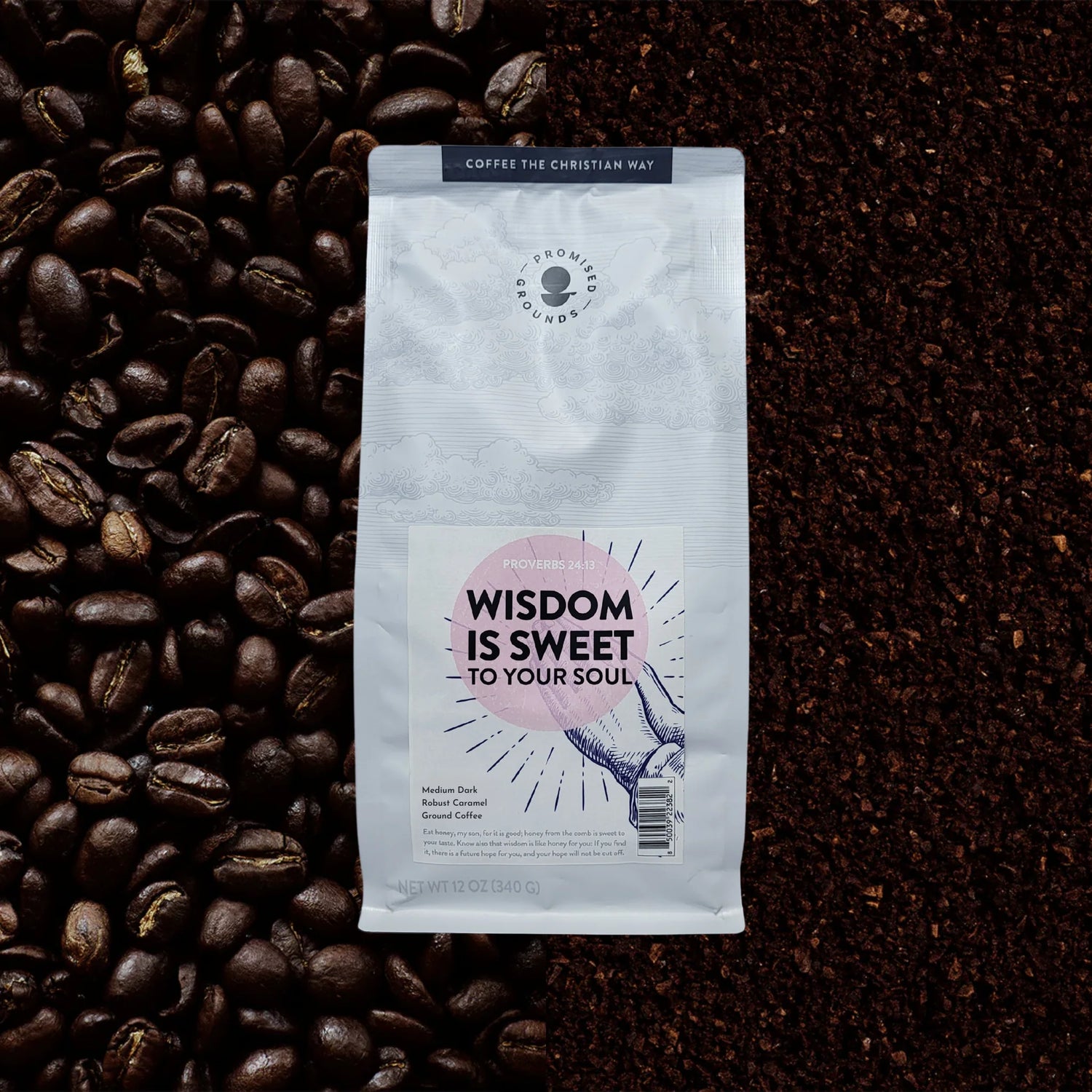 12oz Coffee + 25 Scripture Cups – Brew & Serve with Faith