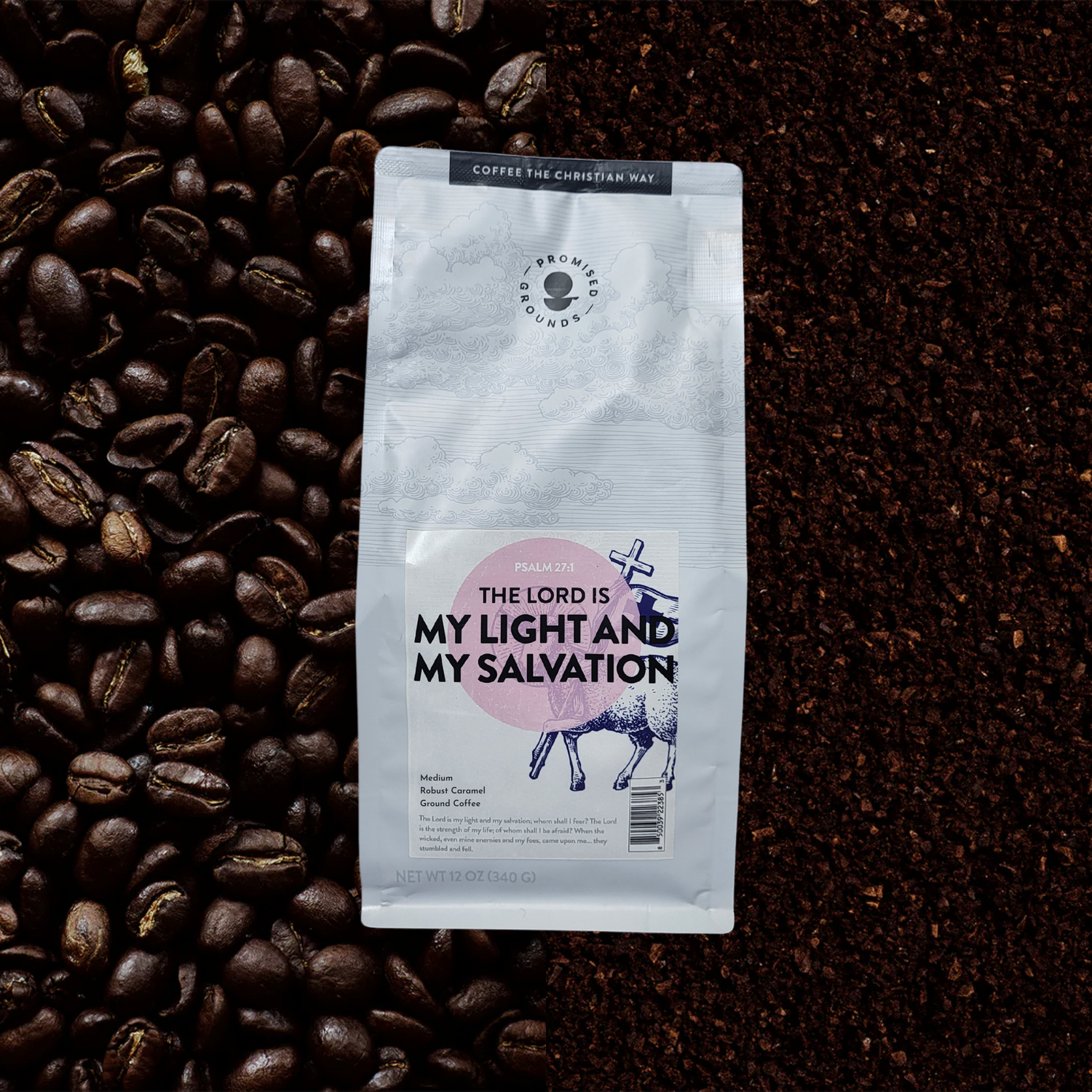 Psalm 27 Roast – Light. Bright. Bold in Faith. (12oz)