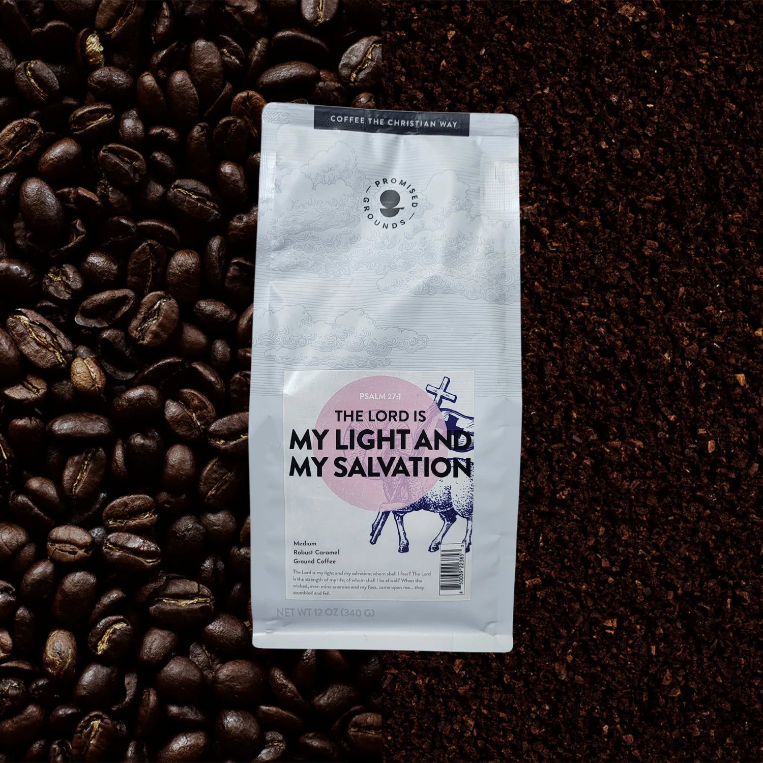 12oz Coffee + 25 Scripture Cups – Brew & Serve with Faith