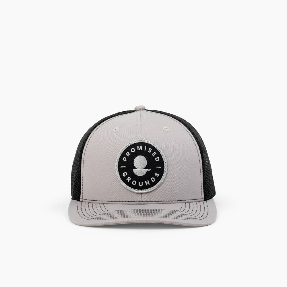the pg patch hat, grey
