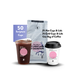 Pink Series - 50 Cups (25 Hot/25 Cold) Brew Bundle - Promised Grounds