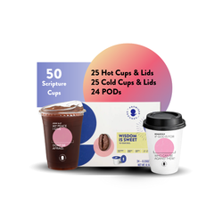 Pink Series - 50 Cups (25 Hot/25 Cold) Brew Bundle - Promised Grounds