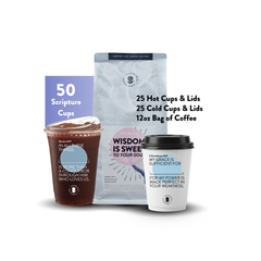 Blue Series - 50 Cups (25 hot/25 cold) Brew Bundle - Promised Grounds