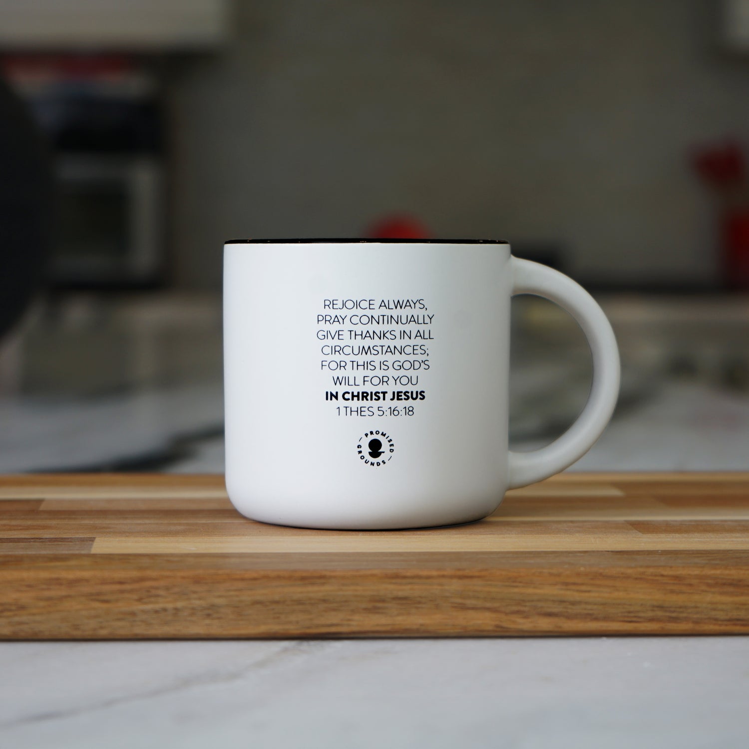 Rejoice | 1 Thes 5:16 Mug