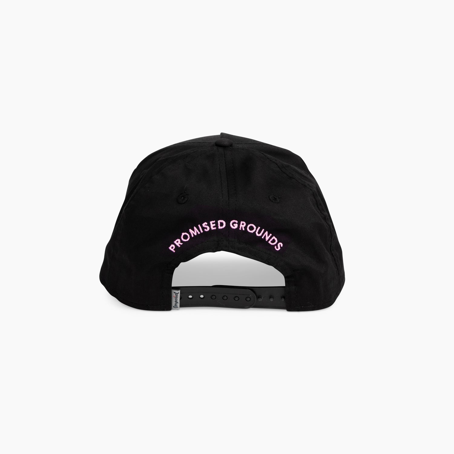 The Golf Hat | Black + Pink - Promised Grounds