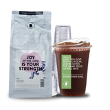 REJOICE, Christmas Cold Bundle - 12oz Coffee & 25 Cold Cups