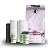 Christmas Church Brew Bundle – Bulk 5lb Coffee & 200 Hot Cups
