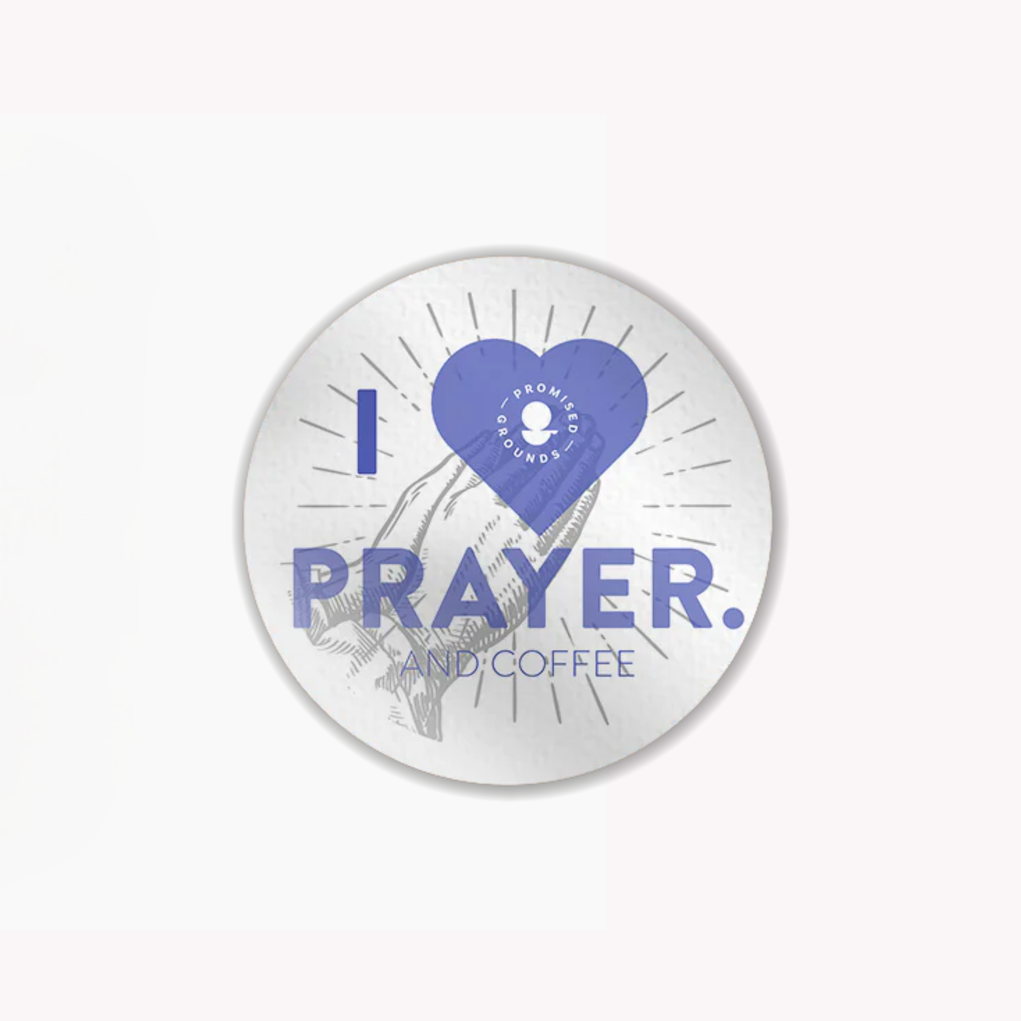 I Love Prayer Sticker – 2