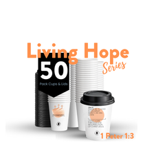 Living Hope Series - Paper Scripture Cups & Lids - Promised Grounds
