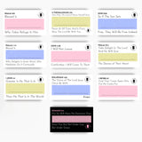 Custom Scripture Magnet Bundle – Set of 10 (2" × 3.5")