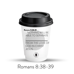Grey Scripture Hot Coffee Cups – John 17:17