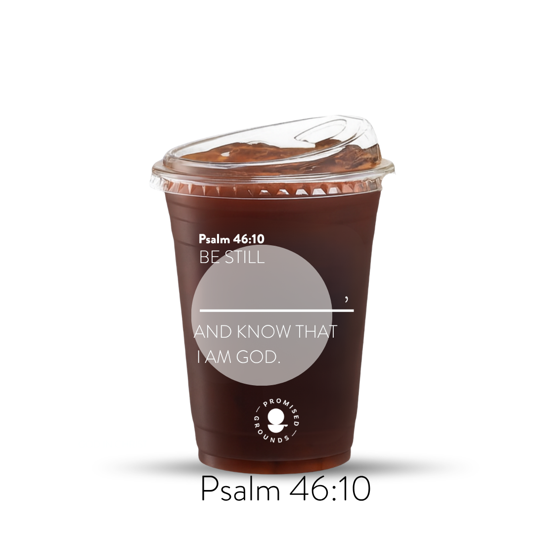 Grey Scripture Cold Cups – Nehemiah 8:10