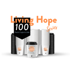 Living Hope Series - Paper Scripture Cups & Lids - Promised Grounds