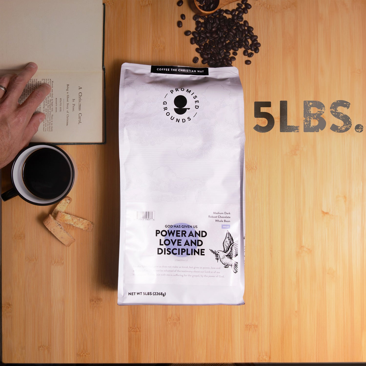 5lb Timothy | DECAF | Medium Dark Roast - Promised Grounds