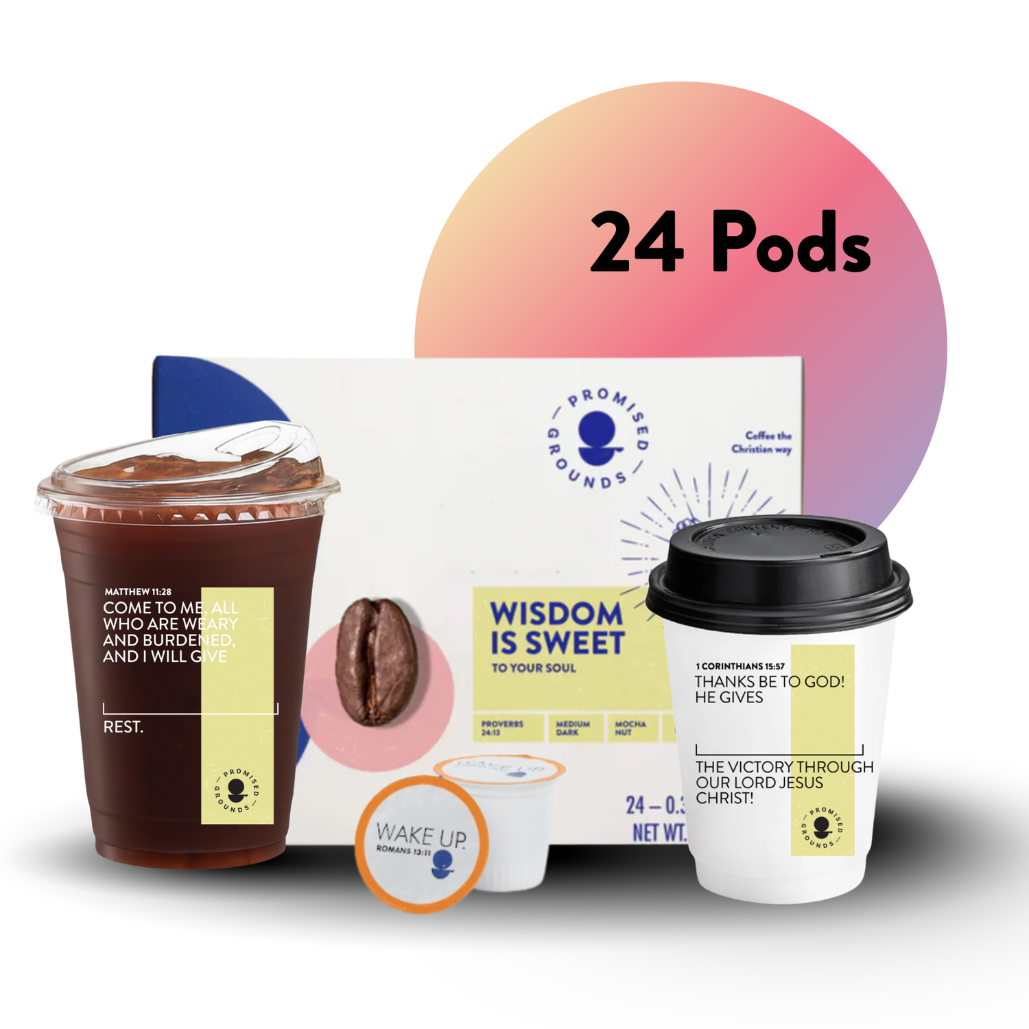 Yellow Series - 50 Cups (25 Hot/25 Cold) Brew Bundle - Promised Grounds