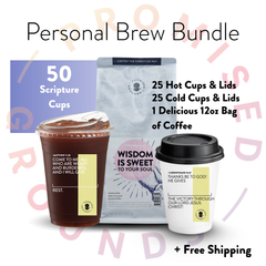 Yellow Series - 50 Cups (25 Hot/25 Cold) Brew Bundle - Promised Grounds