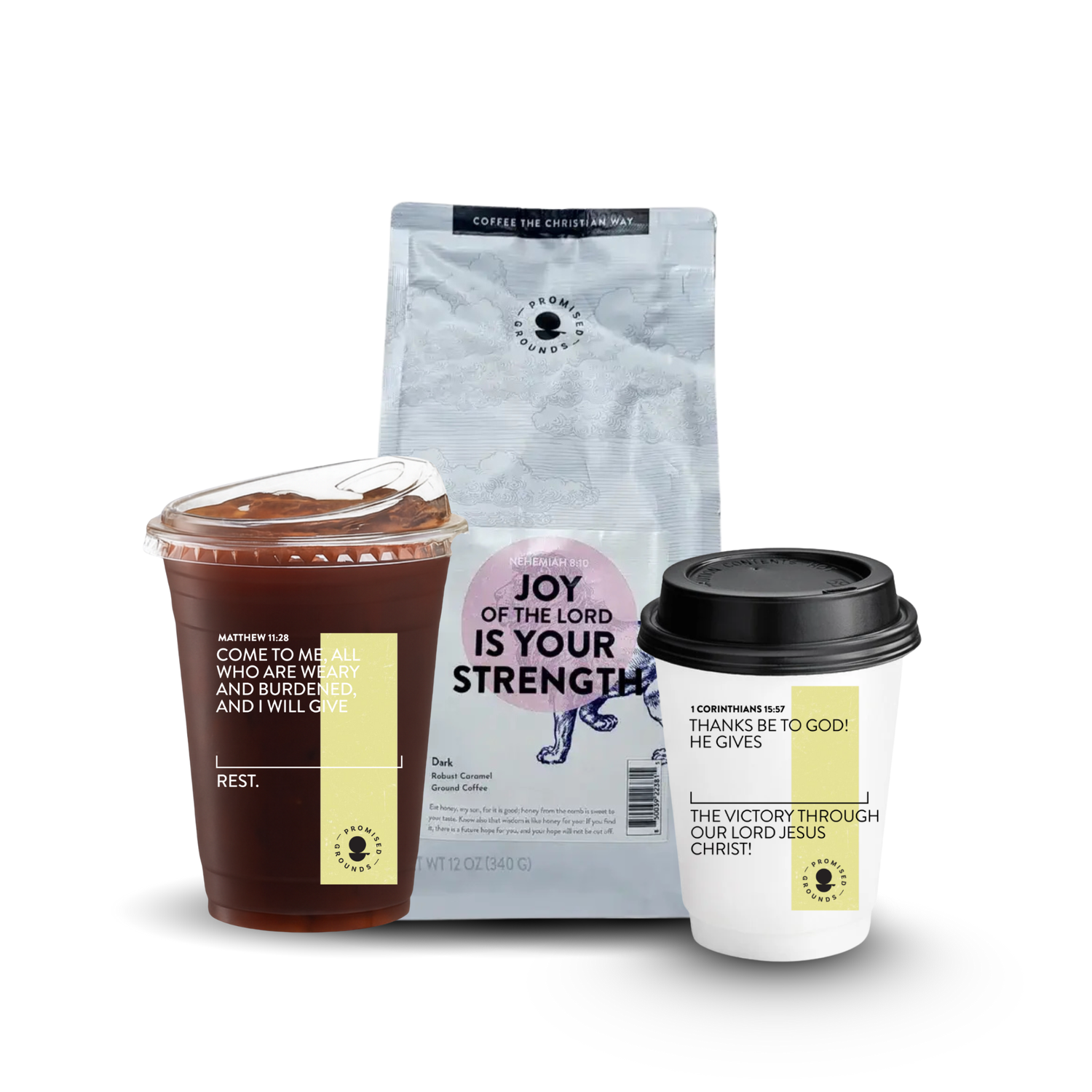 Yellow Series - 50 Cups (25 Hot/25 Cold) Brew Bundle - Promised Grounds