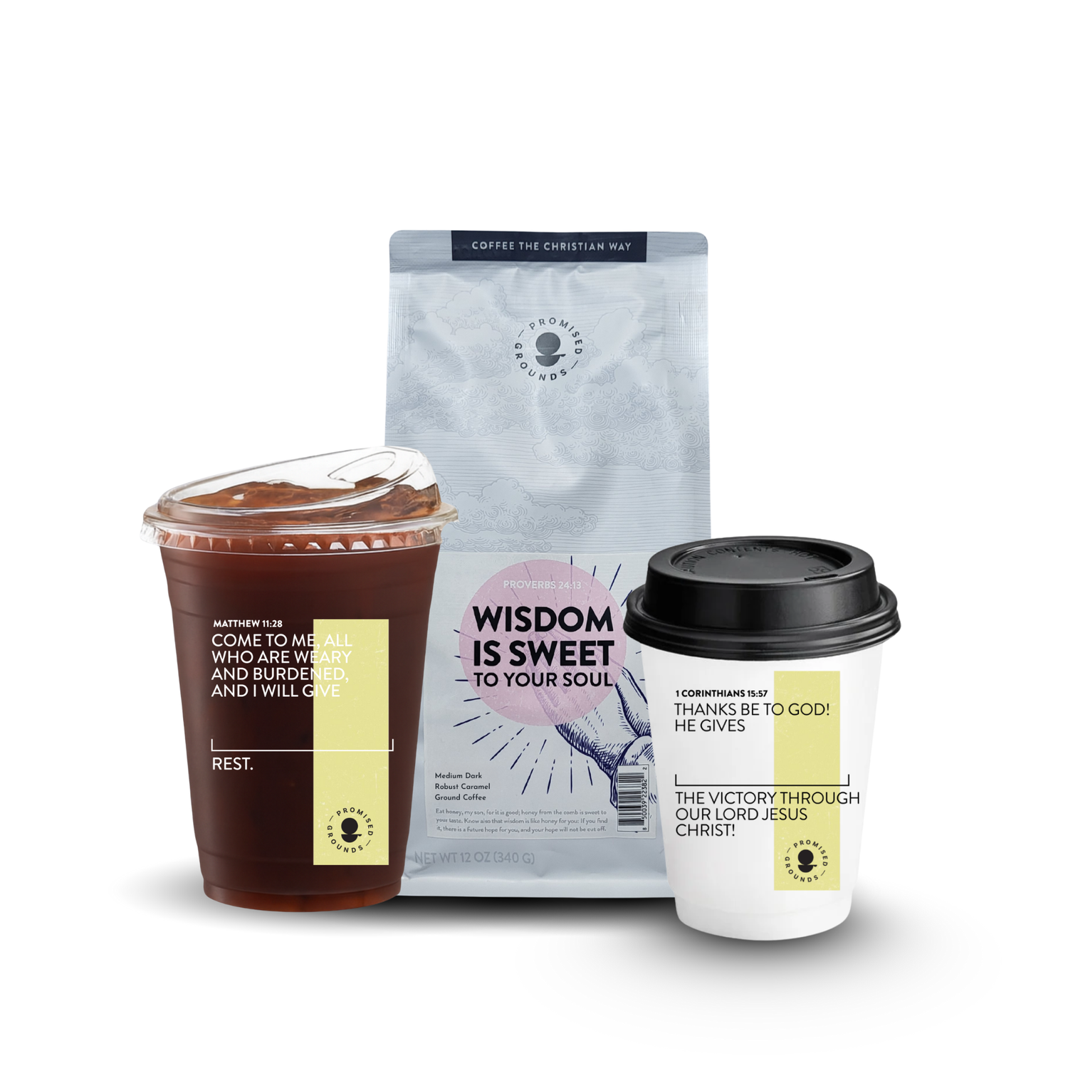 Yellow Series - 50 Cups (25 Hot/25 Cold) Brew Bundle - Promised Grounds